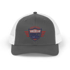 Patriotic Logo Snapback Trucker Cap