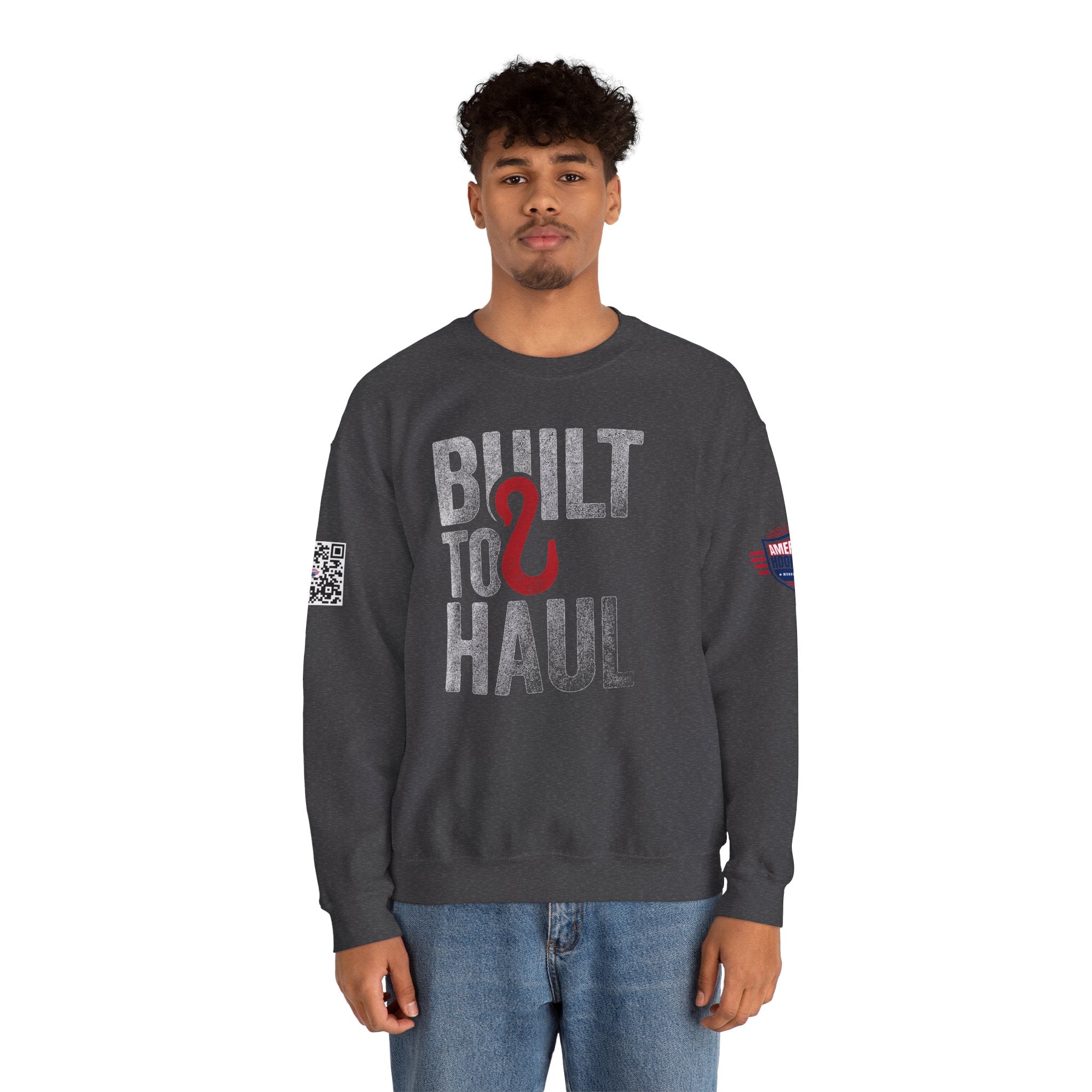 American Hooklift Built To Last Crewneck Sweatshirt