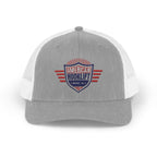 Patriotic Logo Snapback Trucker Cap