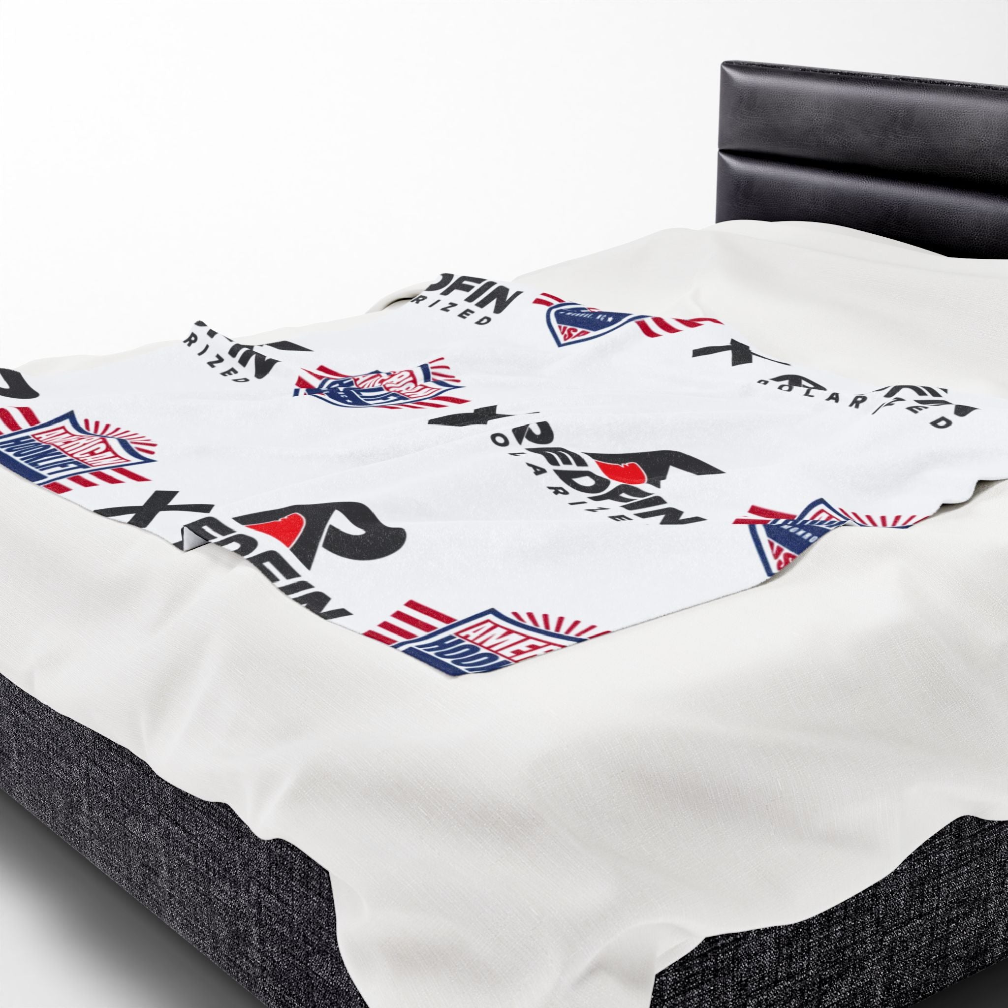 American Hooklift X Redfin Velveteen Blanket