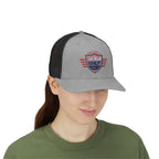 Patriotic Logo Snapback Trucker Cap
