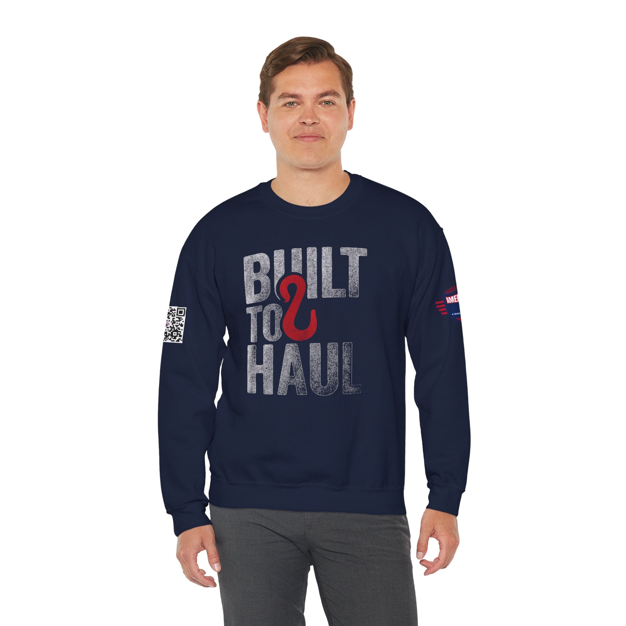 American Hooklift Built To Last Crewneck Sweatshirt
