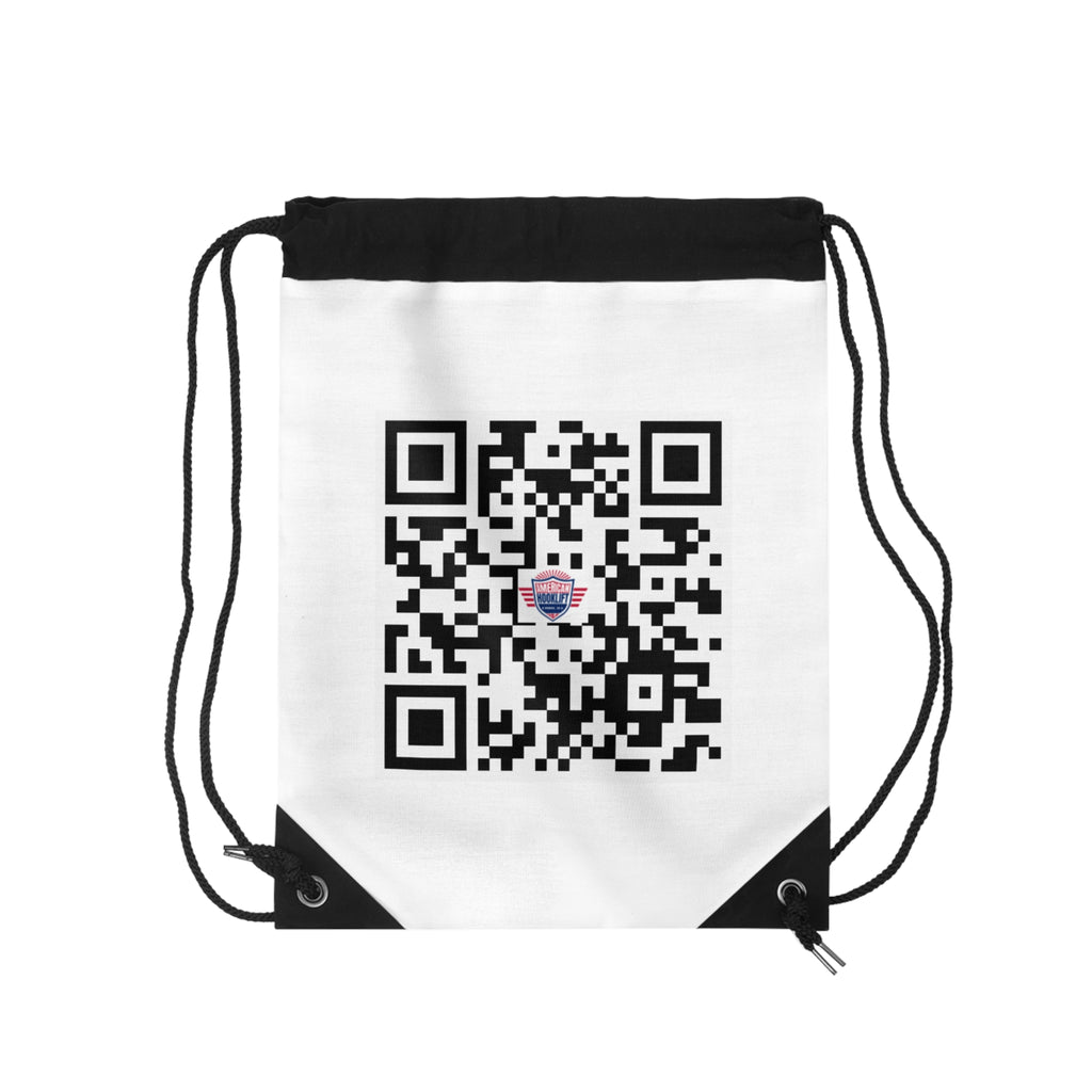 CitySmart Drawstring American Logo + QR Code