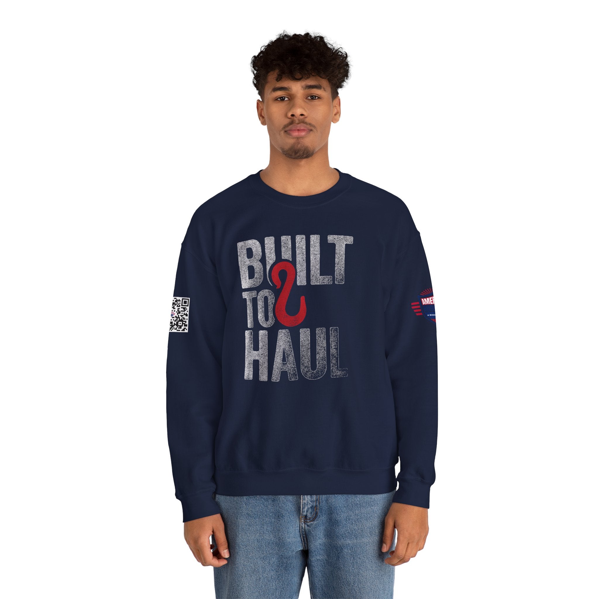 American Hooklift Built To Last Crewneck Sweatshirt