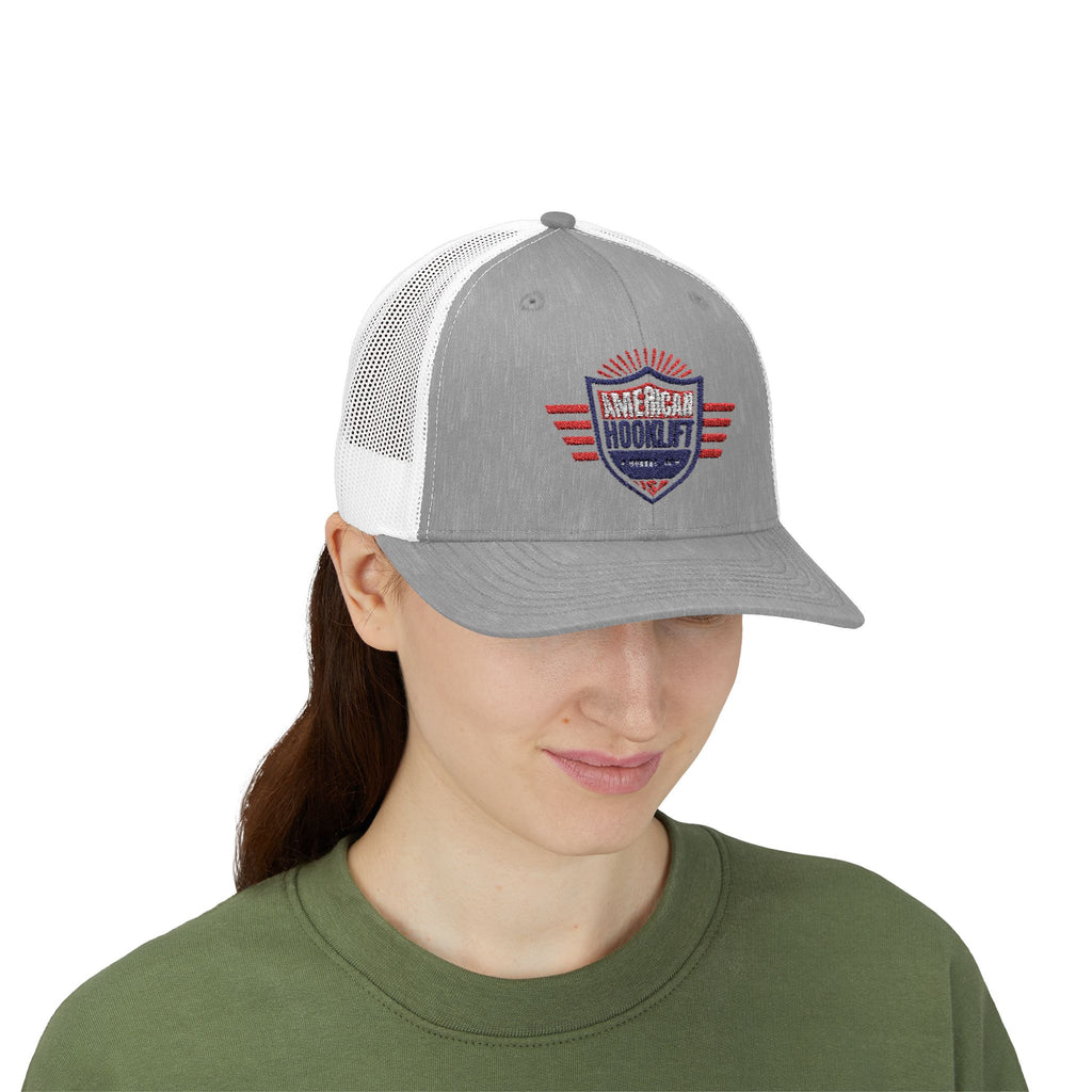 Patriotic Logo Snapback Trucker Cap