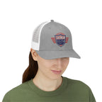 Patriotic Logo Snapback Trucker Cap
