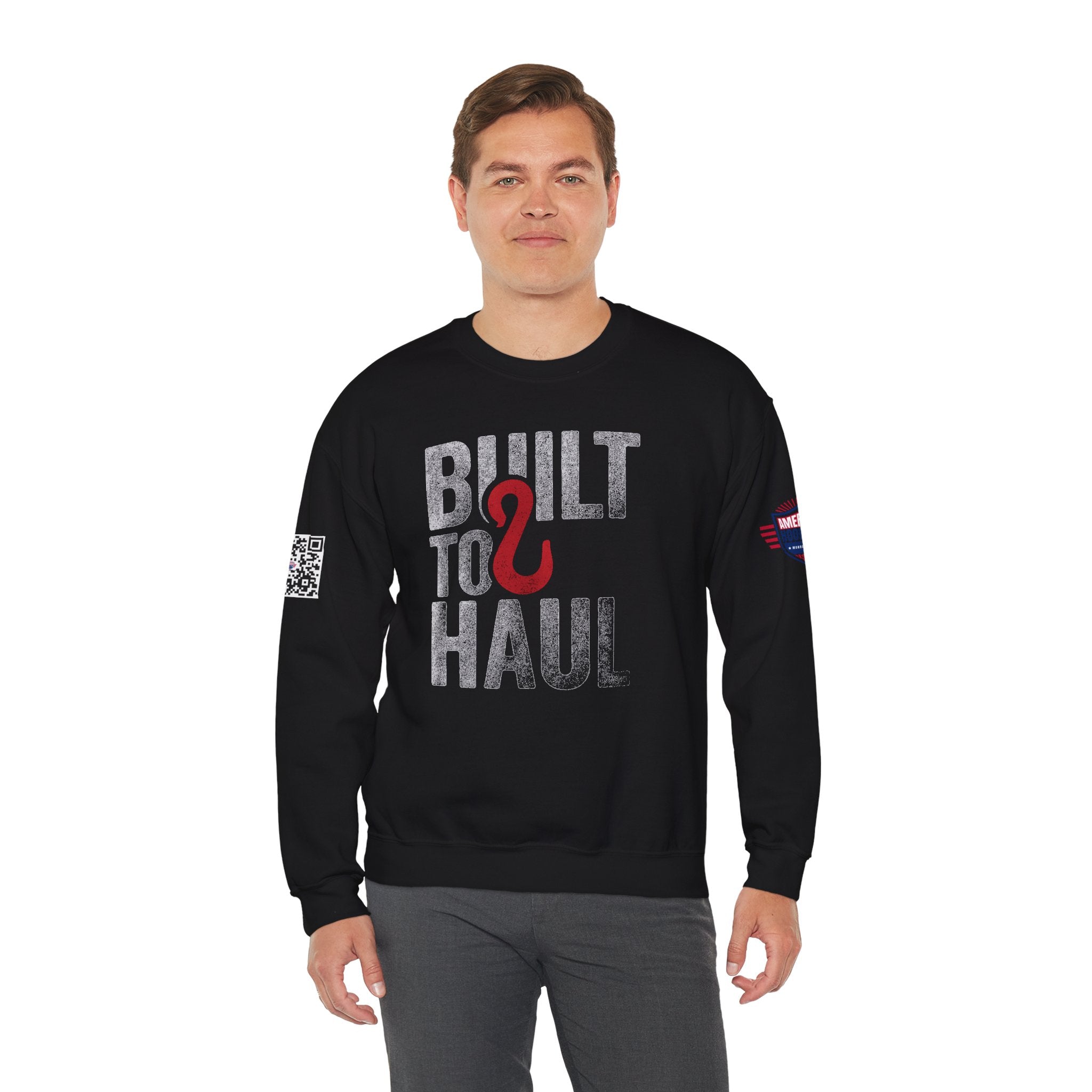 American Hooklift Built To Last Crewneck Sweatshirt